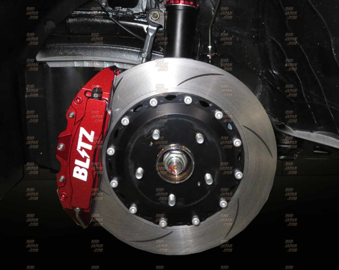 Blitz Big Caliper Brake Kit II 4Pot Street Front - Swift Blitz Big Caliper Brake Kit II 4Pot Street Front - Swift